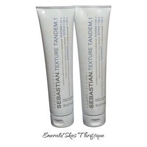 Lot of two SEBASTIAN TEXTURE TANDEM step 1 10.1 OZ. free ship
